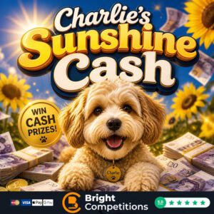 Charlie's Sunshine Cash - 545 Instant Wins & &pound;200 Jackpot