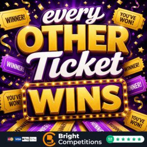 Every OTHER Ticket is a Winner! & 5x &pound;100 Cash Jackpots