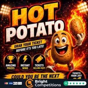 Hot Potato - 64 Instant Wins & &pound;50 Main Prize