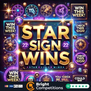 Star Sign Wins - 45 Instant Wins & &pound;50 Main Prize