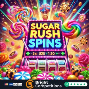 Sugar Rush Spins – 197 Instant Wins & £50 Jackpot