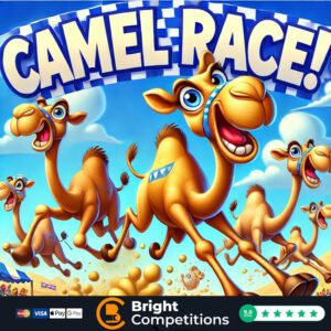 Camel Race! 85 Instant Wins & 10 Camels to Find & &pound;50 Jackpot - 45p