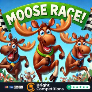 Moose Race! 54 Instant Wins & 3 Moose To Be Found & &pound;50 Main Prize