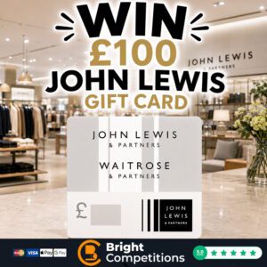 &pound;100 John Lewis Gift Card