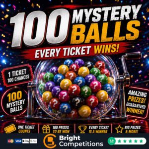 Mega Mystery Every Ticket Wins - Mystery Balls & £250 Main Prize