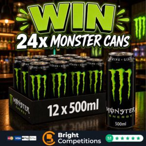 Win 24 Cans Monster