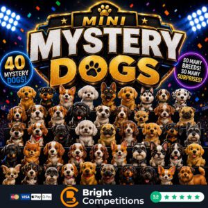 Mini Mystery Dogs - Every Ticket Wins-Day & &pound;50 Main Prize