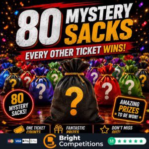 Mystery Sacks - Every OTHER Ticket is a Winner! & £100 Cash Jackpot & Neighbours