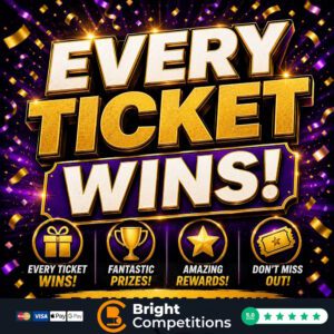 Every Ticket Wins – Prize Every Time, Neighbour Numbers & £250 Jackpot
