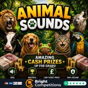 Animal Sounds - 96 Instant Wins & &pound;50 Main Prize