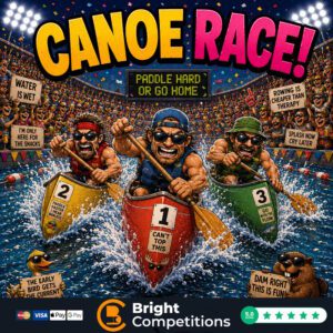 Canoe Race! 200 Instant Wins & 3 Canoes To Be Found & £50 Main Prize