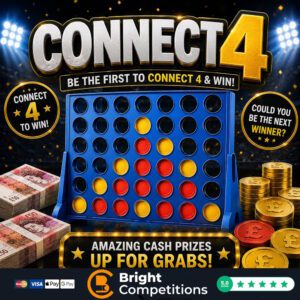 Connect 4 - 113 Instant Wins & &pound;50 Main Prize