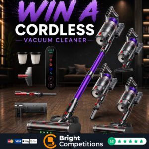 Win a Cordless Vacuum Cleaner