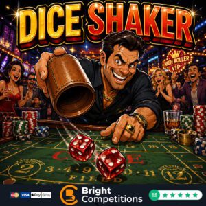 Dice Shaker - 109 Instant Wins, 4 Dice Shakers & Main Prize Dice Shaker