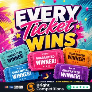 Every Ticket Wins - Prize Every Time & &pound;250 Jackpot