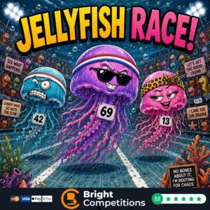 Jellyfish Race! 79 Instant Wins & 9 Jellyfish to Find & Main Jellyfish