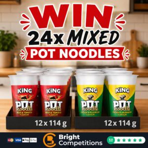 Win 24 Mixed Pot Noodle