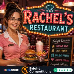 Rachel's Restaurant - 159 Instant Wins & £50 Main Prize