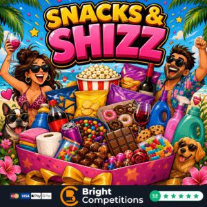 Snacks & Shizz! 25 Instant Wins & £50 Supermarket Voucher Main Prize