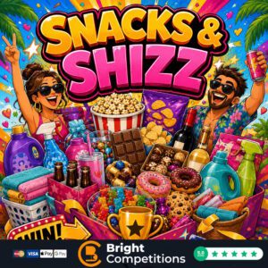 Snacks & Shizz! 30 Instant Wins & £50 Supermarket Voucher Main Prize