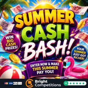 Summer Cash Bash - 203 Instant Cash Wins & &pound;500 Jackpot