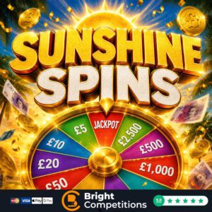 Sunshine Spins - 119 Instant Wins & £50 Main Prize