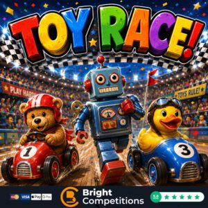 Toy Race! 61 Instant Wins & 4x Instant Toys to Find & 1 Main Prize Toy