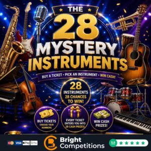 Mini Mystery Instruments - Every Ticket Wins-Day & £50 Main Prize
