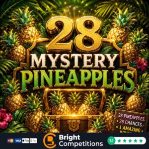 Mini Mystery Pineapples - Every Ticket Wins-Day & £50 Main Prize