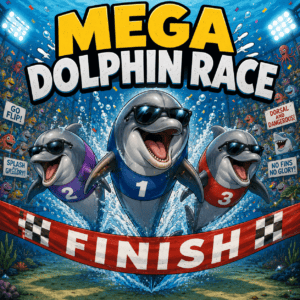 Mega Dolphin Race! 165 Instant Wins & 5 Dolphins To Be Found & Main Prize Dolphin