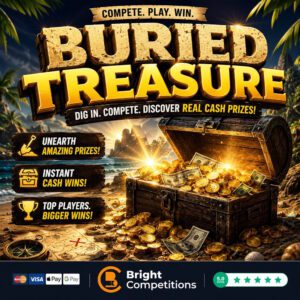 Buried Treasure - 139 Instant Wins & £50 End Prize