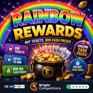Rainbow Rewards - 200 Instant Wins, Neighbour Numbers & &pound;50 Main Prize
