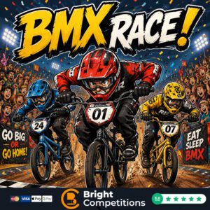 BMX Race! 200 Instant Wins & 3 BMX Bikes To Be Found & £50 Main Prize