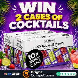 Win 2 Cases of Cocktails