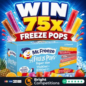 Win 75x Mr Freeze Pops