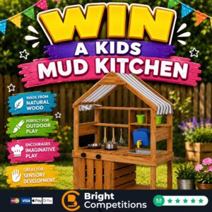 Win a Kids Mud Kitchen