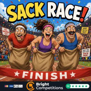 Sack Race! 82 Instant Wins & 10 Sacks to Find & £50 Jackpot – 45p