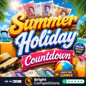 Summer Holiday Countdown – 103 Instant Wins & £50 End Prize