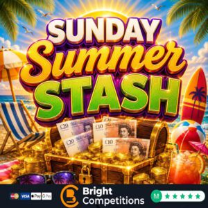 Sunday Summer Stash – 1,120 Instant Wins & £200 Jackpot