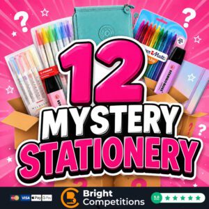 12 Mystery Stationery Items - &pound;5k Instants & &pound;250 Main Prize