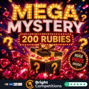 Mega Mystery Every Ticket Wins - (&pound;12k Prizes) Rubies & &pound;250 Main Prize