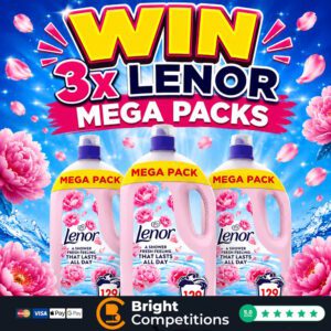 Win 3x Lenor Mega Packs