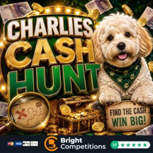 Charlie's Cash Hunt &ndash; 240 Instant Wins & &pound;50 Jackpot