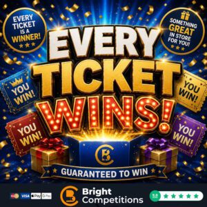 Every Ticket Wins - Prize Every Time & &pound;250 Jackpot