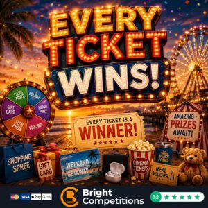 Every Ticket Wins – Prize Every Time, Neighbour Numbers & £250 Jackpot