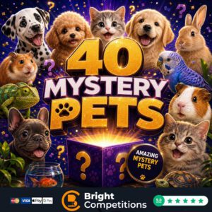 Mini Mystery Pets - Every Ticket Wins-Day & &pound;50 Main Prize