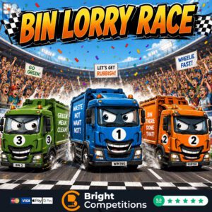 Bin Lorry Race! 200 Instant Wins & 3 Bin Lorries To Be Found & &pound;50 Main Prize