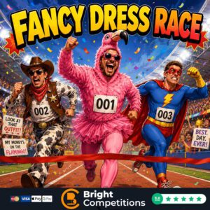 Fancy Dress Race! 54 Instant Wins & 3 Fancy Dress Racers To Be Found & &pound;50 Main Prize