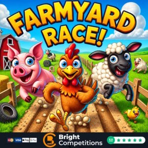 Farmyard Race! 61 Instant Wins & 4x Instant Animals to Find & 1 Main Prize Animal
