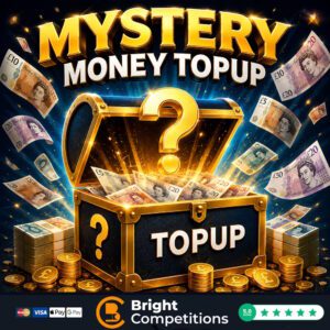 Mystery Money TopUp - Check Your Wallet! - 240 Instant Wins & £50 End Prize